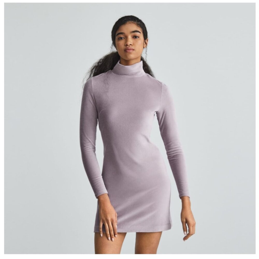 Everlane Velour Mini Dress